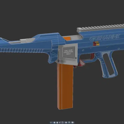 Grenadine [BETA] - Nerf blaster bolt action chạy bằng CO2