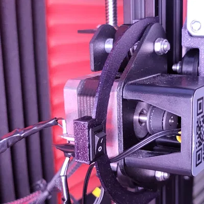 Ngàm gắn công tắc đèn cho Ender 3