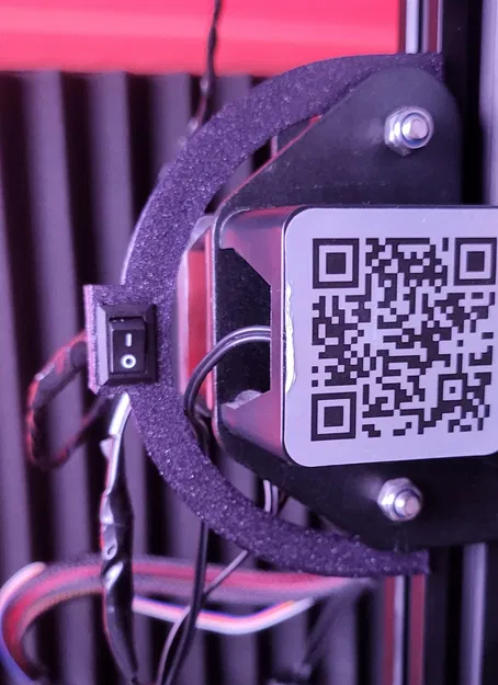 Ngàm gắn công tắc đèn cho Ender 3 - Image 2