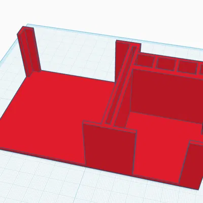 Khay Đựng Bút và Giấy Note Phong Cách Tối Giản