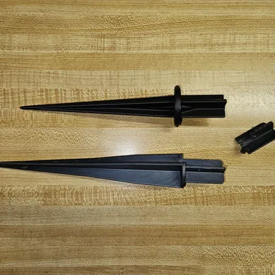 Cọc cắm đất thay thế cho kẹo giáng sinh có đèn Home Depot