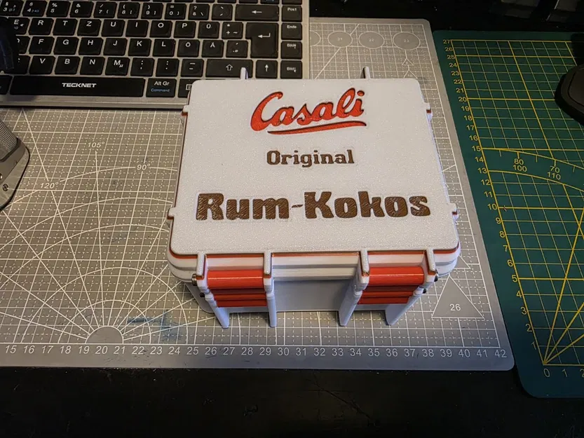 Hộp đựng đồ in 3D đa năng phong cách Rum-Kokos tiện lợi - Image 2