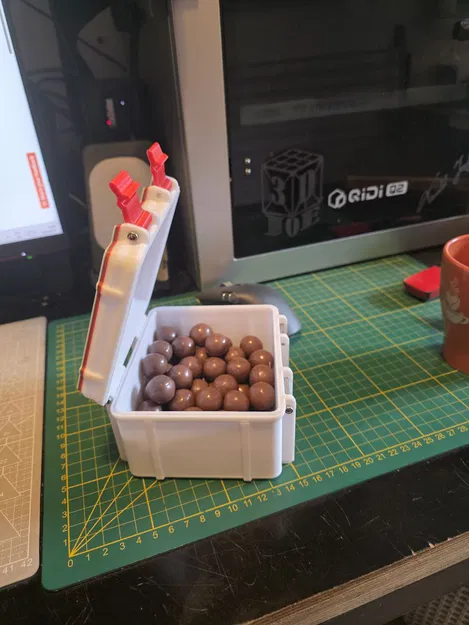 Hộp đựng đồ in 3D đa năng phong cách Rum-Kokos tiện lợi - Image 3