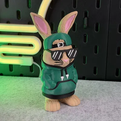 Cool Bunny - Chú thỏ cá tính với phong cách cực ngầu