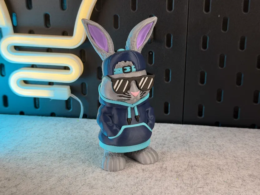 Cool Bunny - Chú thỏ cá tính với phong cách cực ngầu - Image 4