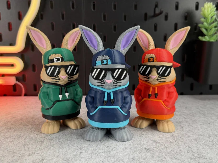 Cool Bunny - Chú thỏ cá tính với phong cách cực ngầu - Image 5