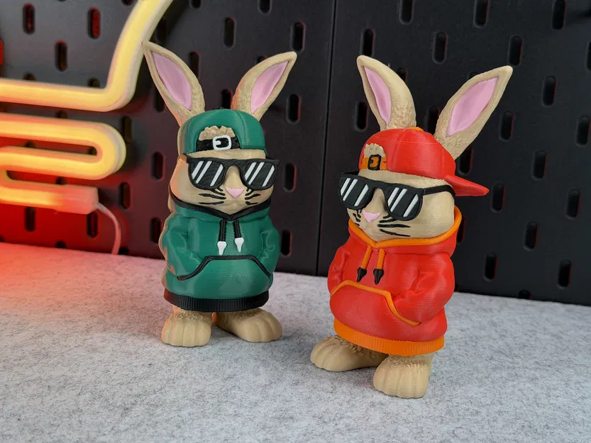 Cool Bunny - Chú thỏ cá tính với phong cách cực ngầu - Image 9