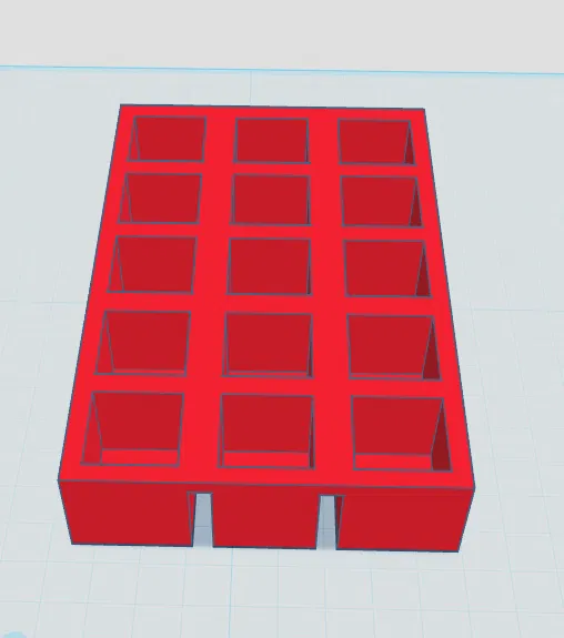 Khuôn làm đá 15 ngăn (ice maker cube) - Thiết kế in 3D với nhựa TPU - Image 1