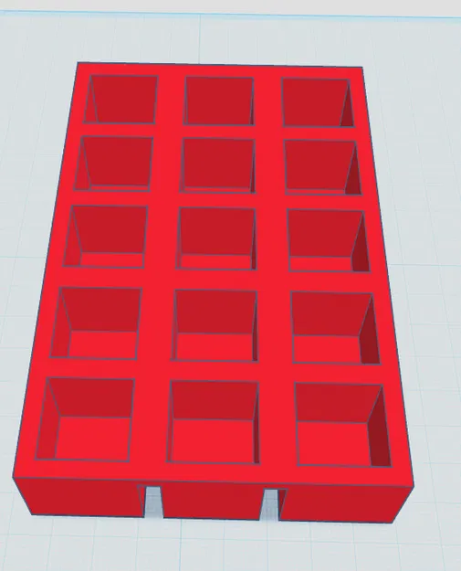 Khuôn làm đá 15 ngăn (ice maker cube) - Thiết kế in 3D với nhựa TPU - Image 2