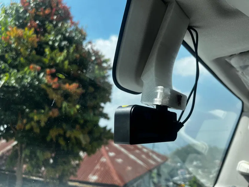 Ngàm gắn Dashcam chuyên dụng cho Mahindra Thar (In 3D) - Image 5