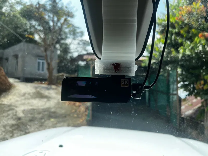 Ngàm gắn Dashcam chuyên dụng cho Mahindra Thar (In 3D) - Image 6