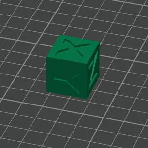 Calibration Cube 20mm - Khối lập phương kiểm tra máy in 3D chuẩn xác