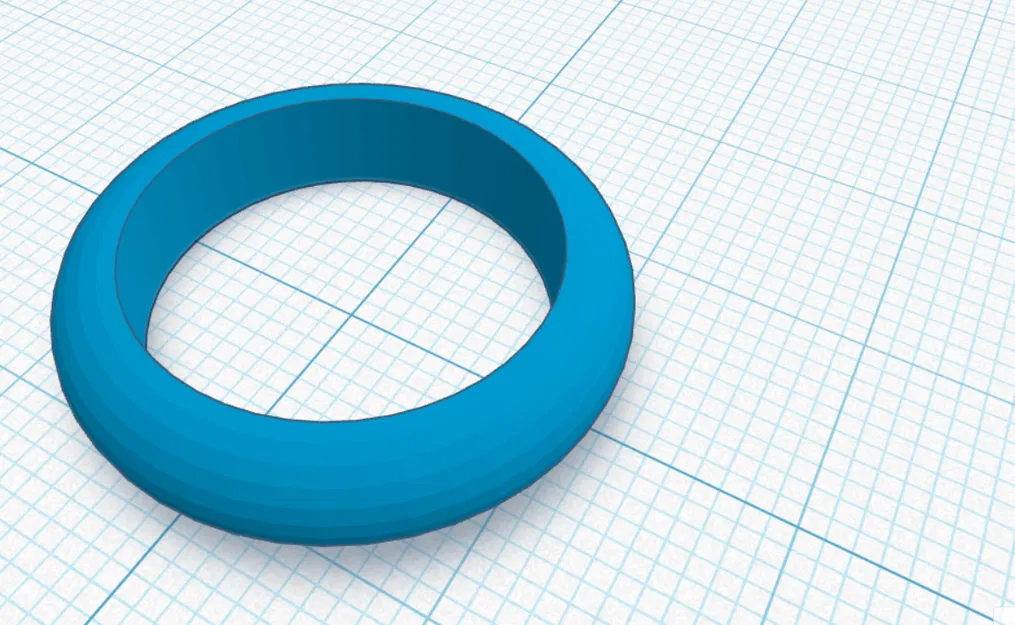 Mẫu Nhẫn Trơn (Obrączka) Đơn Giản Cho In 3D - Image 2