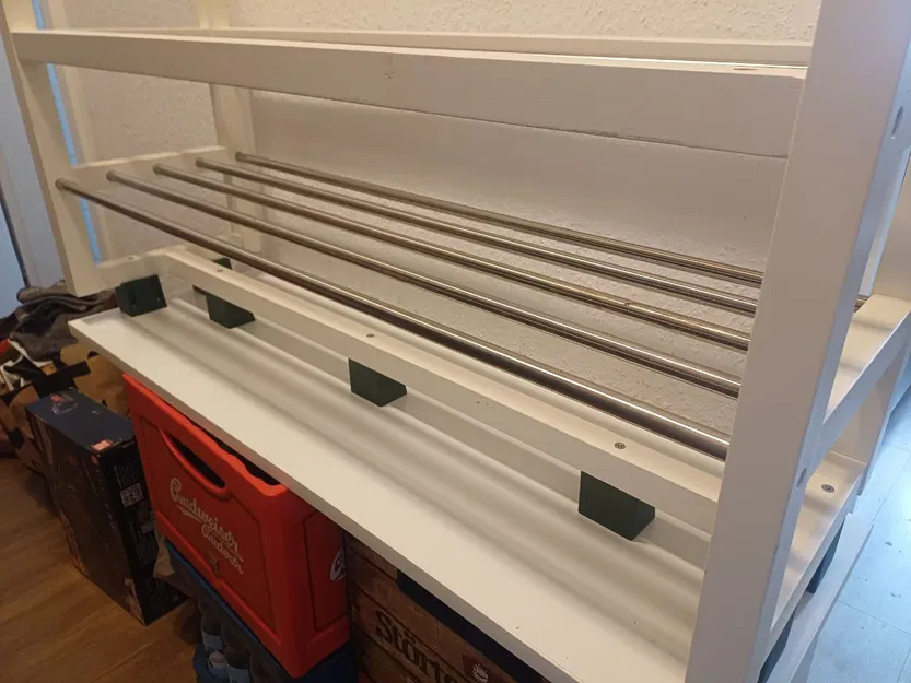 Bộ đôn nâng chiều cao kệ giày IKEA TJUSIG - Image 2