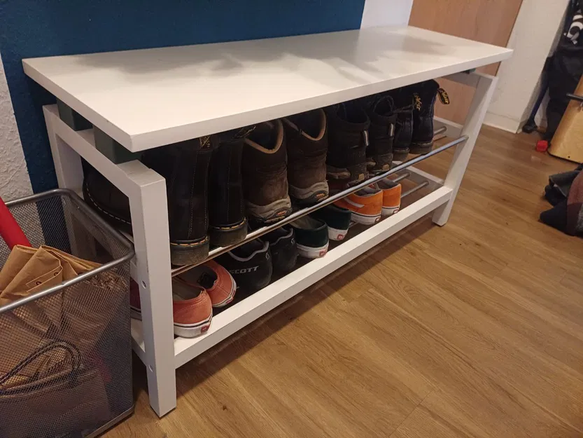 Bộ đôn nâng chiều cao kệ giày IKEA TJUSIG - Image 4