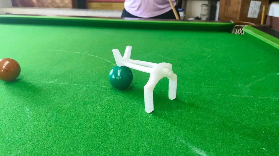 Giá đỡ cơ bida Snooker Swan Neck Rest in 3D tiện lợi - Image 5