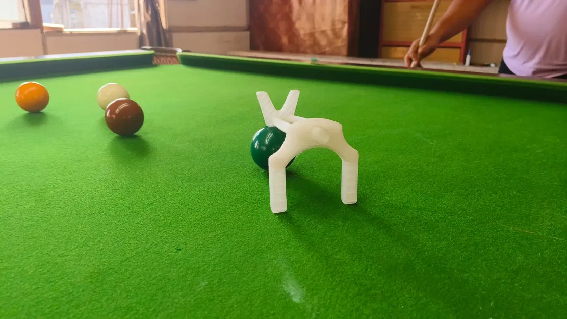 Giá đỡ cơ bida Snooker Swan Neck Rest in 3D tiện lợi - Image 7