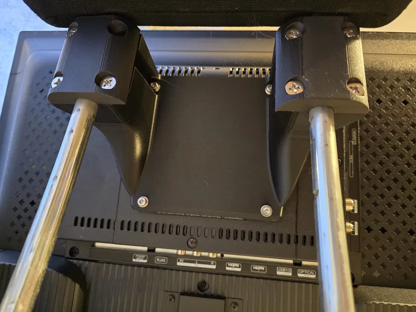 Giá treo TV VESA 100x100 cho tựa đầu xe Mercedes Vito - Image 5