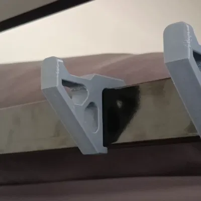 Móc Treo Gắn Thanh Giường (20×40mm) - Kiểu Snap Fit