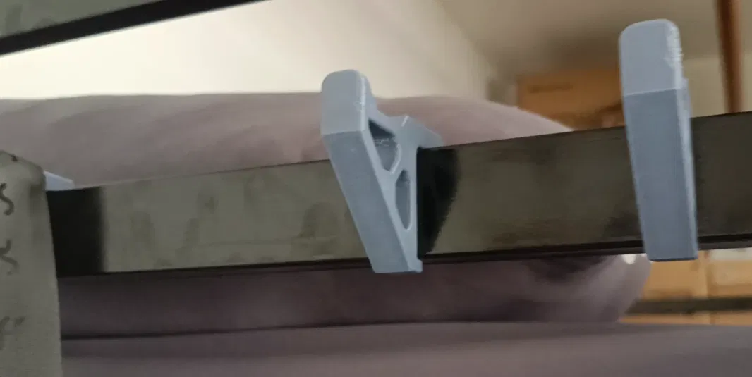 Móc Treo Gắn Thanh Giường (20×40mm) - Kiểu Snap Fit - Image 2