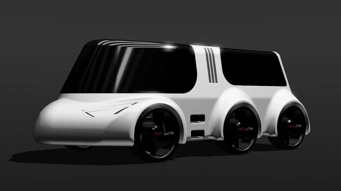 CL1M04 - Mô hình Xe Pod Module - Image 1