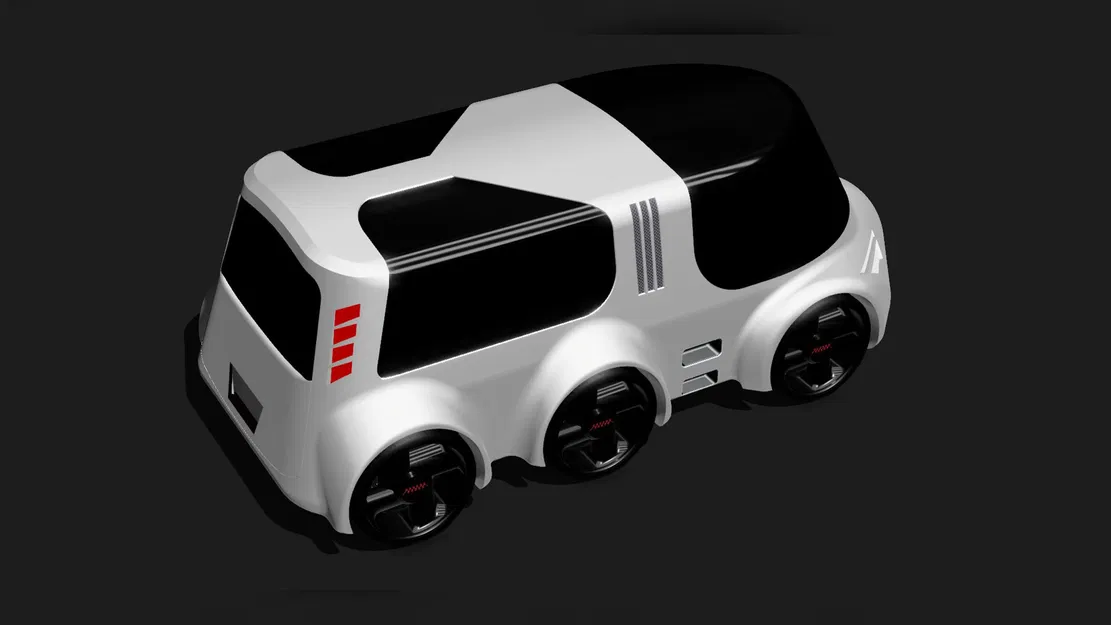 CL1M04 - Mô hình Xe Pod Module - Image 3