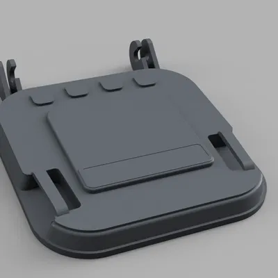 Nắp thùng rác cải tiến