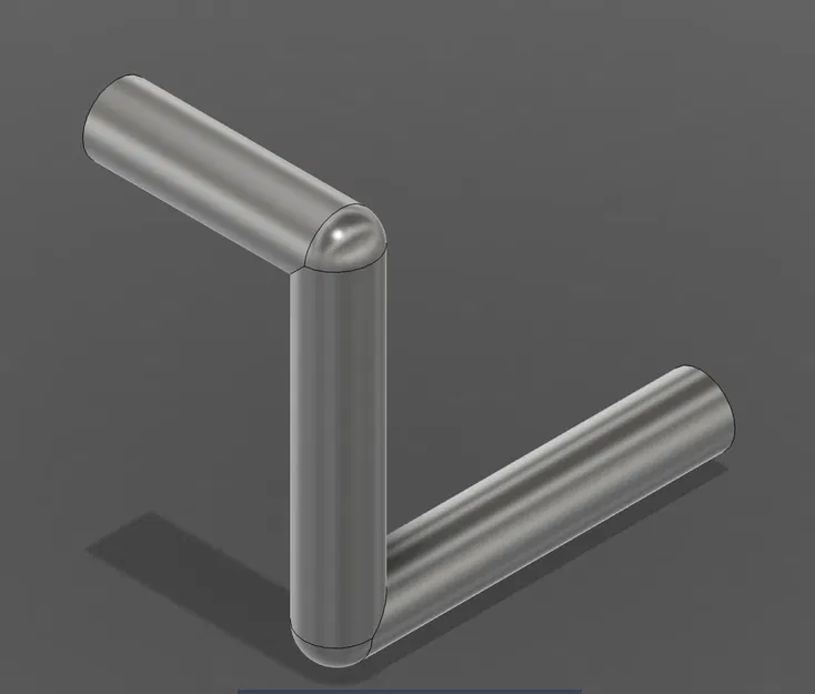 Mẫu thiết kế đoạn ống nối chữ Z - Phụ kiện in 3D đa năng - Image 1