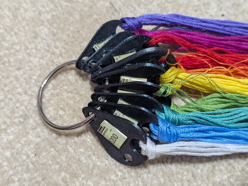 Thẻ quấn chỉ thêu (Floss drop) - Image 1