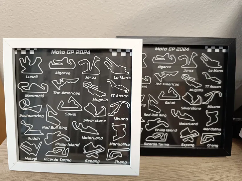 Bảng treo tường các đường đua MotoGP 2024 - Image 1