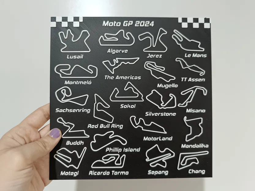 Bảng treo tường các đường đua MotoGP 2024 - Image 2