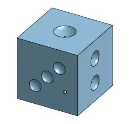 Mô hình xúc xắc (Cube Game) 3D đơn giản và thú vị - Image 1