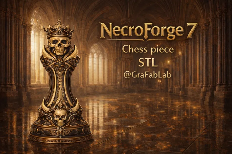 Necroforge7 "King" - Quân cờ Vua - Image 1