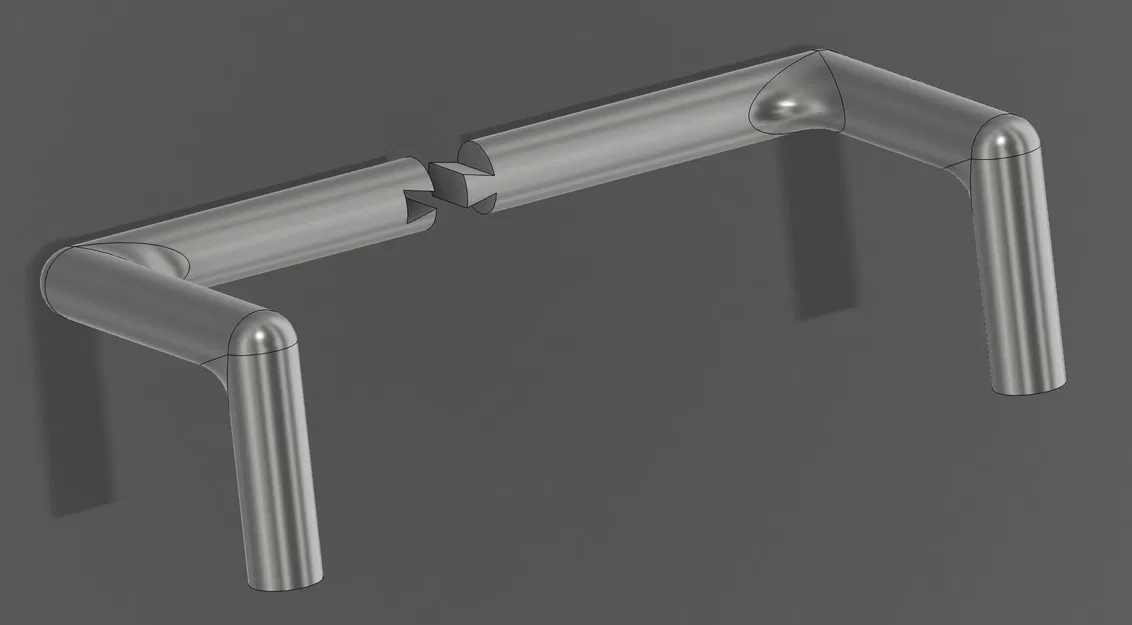 Tay cầm đồ chơi lắp ráp 2 mảnh - Phụ kiện in 3D thông minh - Image 1