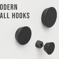 Móc Treo Tường Hiện Đại Với Thiết Kế Ốc Vít Ẩn - Thumbnail 1