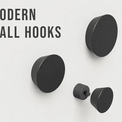 Móc Treo Tường Hiện Đại Với Thiết Kế Ốc Vít Ẩn