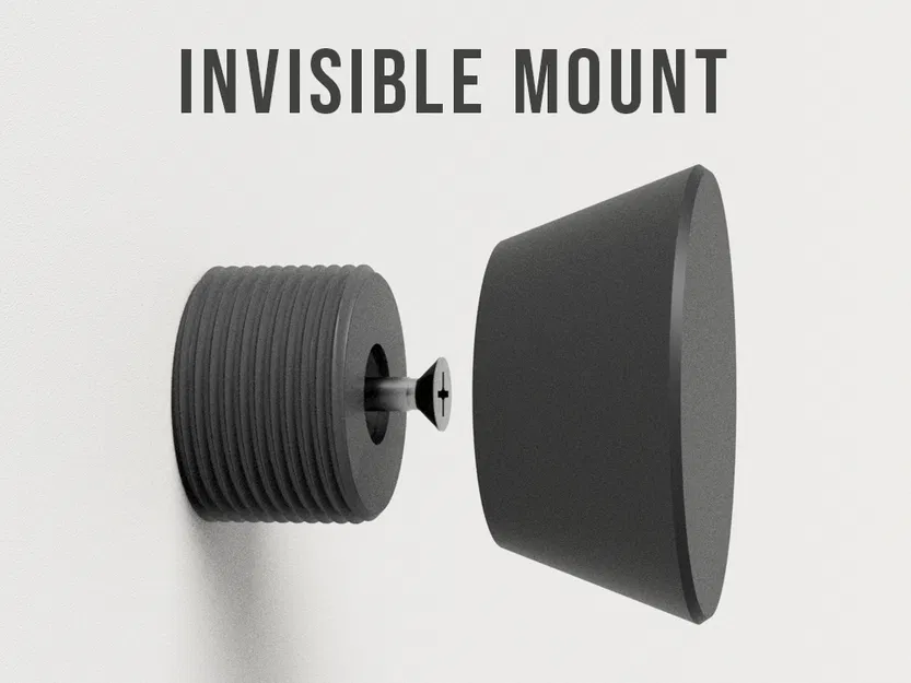 Móc Treo Tường Hiện Đại Với Thiết Kế Ốc Vít Ẩn - Image 2