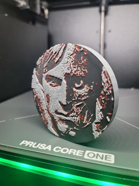 Mô hình đồng xu Two Face DC Comics cực chất in 3D công nghệ Hueforge - Image 2