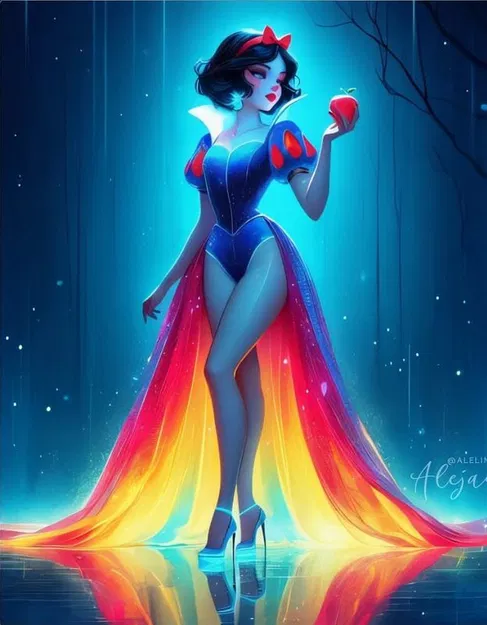 Mô hình 3D Snow White Queen tinh xảo cho dân chơi figure - Image 2