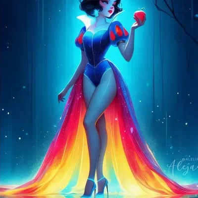 Mô hình 3D Snow White Queen tinh xảo cho dân chơi figure