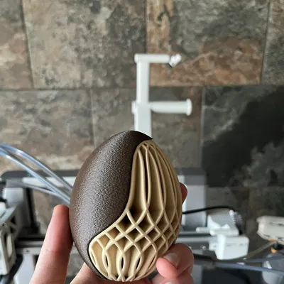 Trứng Phục sinh – Kiểu đan xen hữu cơ (Organic Weave)