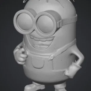 Mô hình Minion 3D cực dễ thương cho người đam mê in ấn