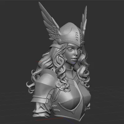 Tượng Bán Thân Valkyrie (VALKYRIE - BUST)