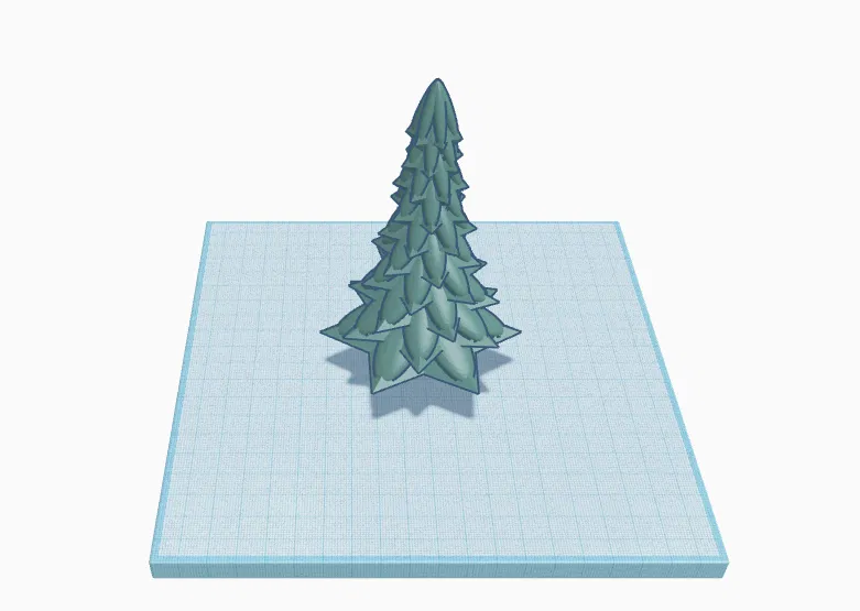 Mô hình cây thông trang trí 3D chi tiết cao tuyệt đẹp - Image 1