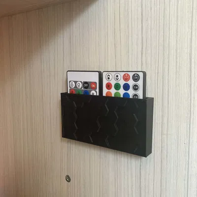 Giá treo 2 điều khiển đèn LED tiện lợi - Thiết kế 3D hiện đại