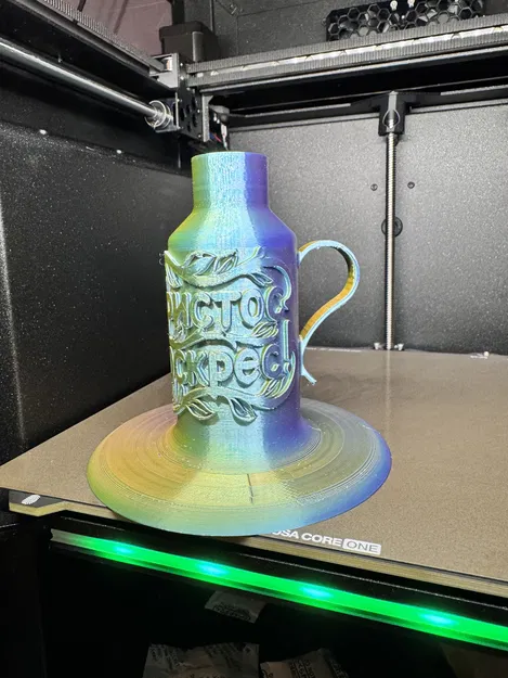 Chân nến Phục sinh Ukraine độc đáo có quai cầm - File in 3D - Image 1