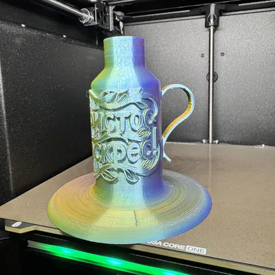 Chân nến Phục sinh Ukraine độc đáo có quai cầm - File in 3D