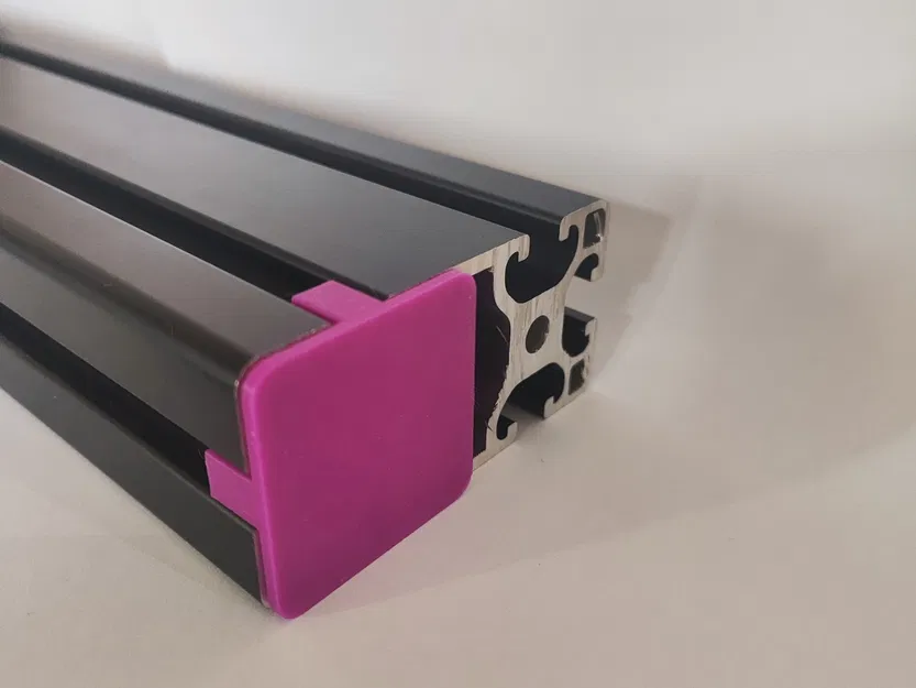 Nắp Che Đầu Nhôm 4040 T-Slot (Thiết Kế Đa Năng, Bo Góc) - Image 1