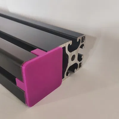 Nắp Che Đầu Nhôm 4040 T-Slot (Thiết Kế Đa Năng, Bo Góc)