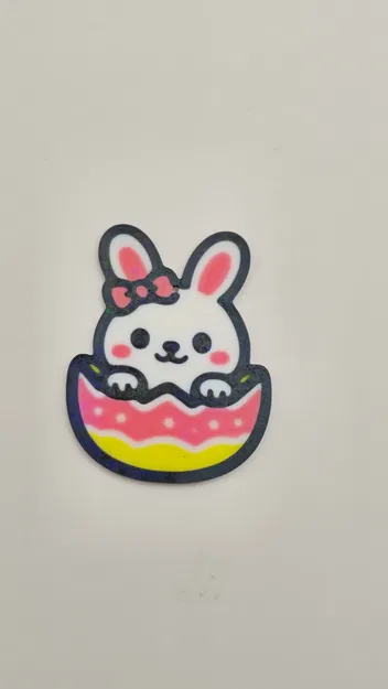 Móc khóa Thỏ con trong Trứng Phục sinh - Image 1